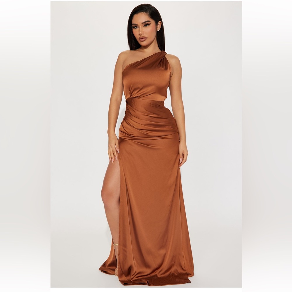 Dress - Samantha Maxi gown - brown